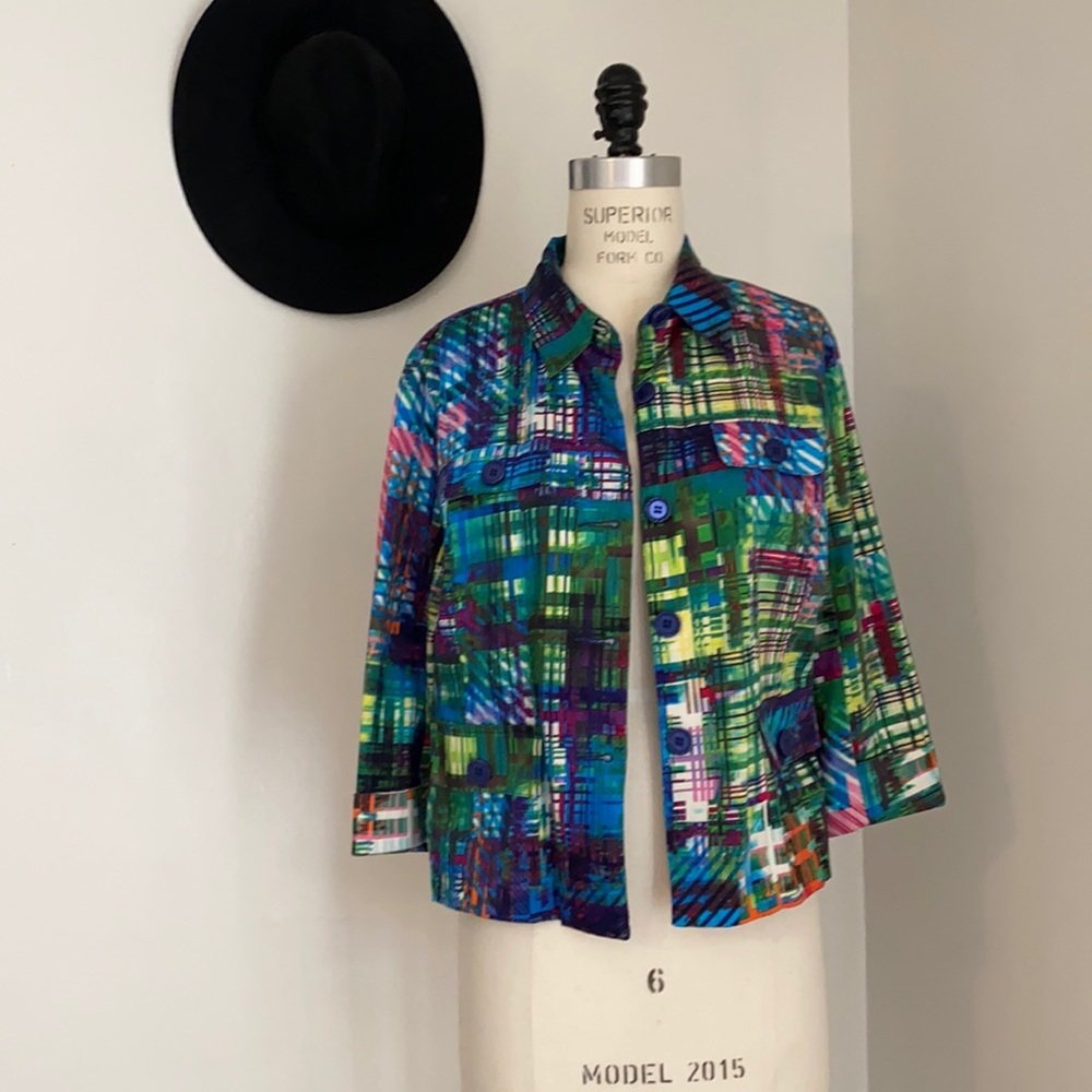 Erin London Multicolored Jacket